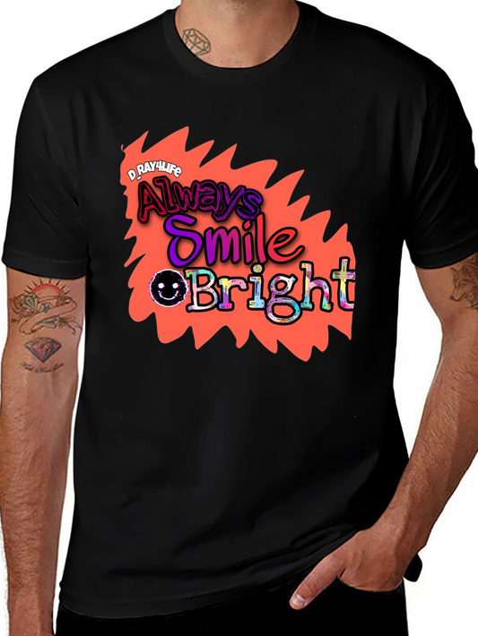 Always Smile Bright Graphic Tee