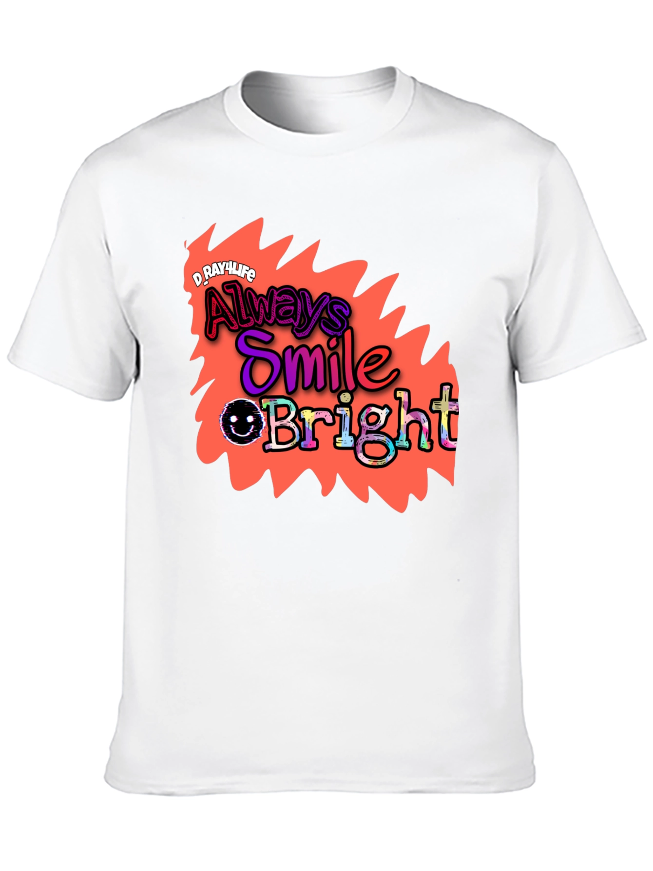 Always Smile Bright Graphic Tee