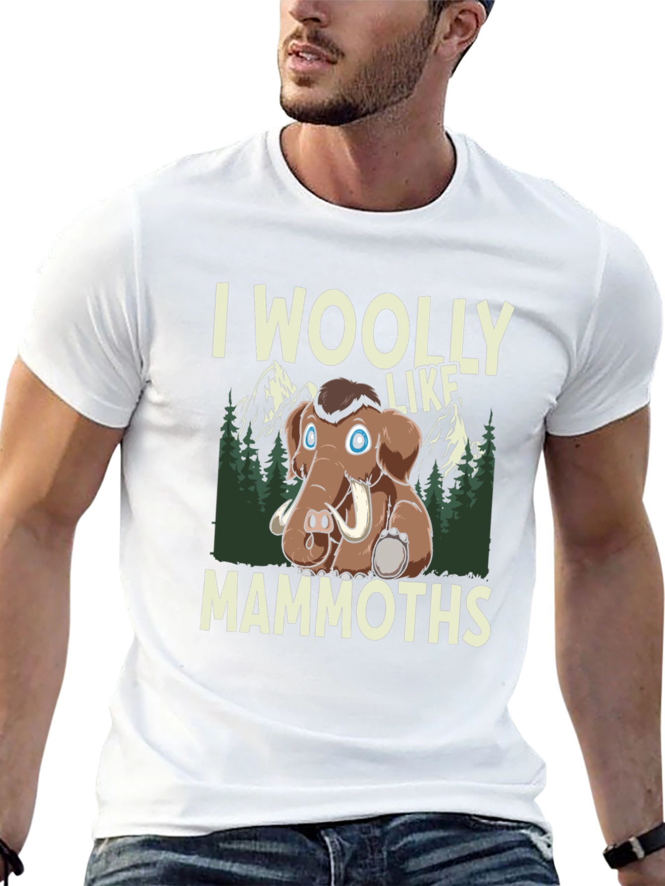 I Woolly Like Mammoths Graphic Tee