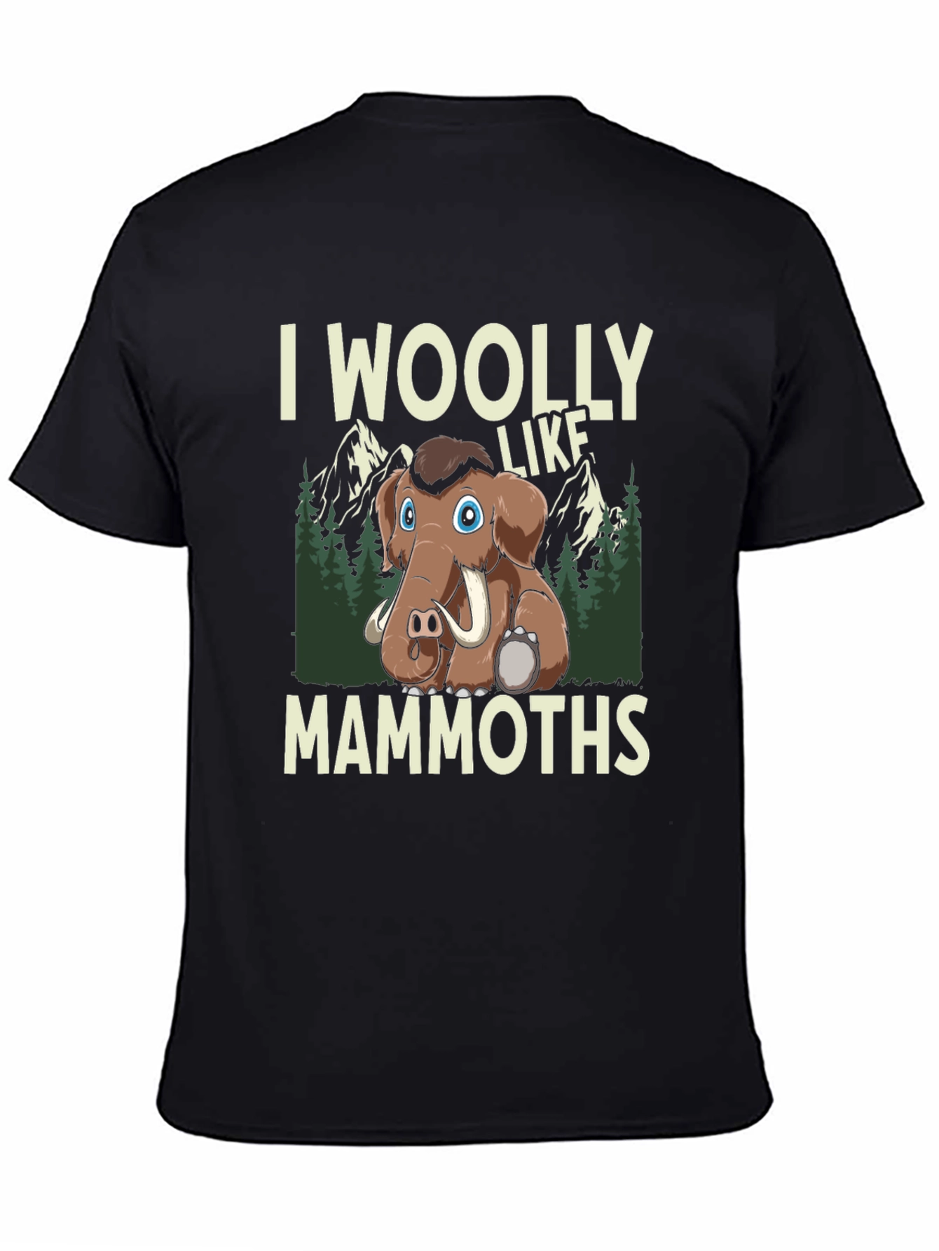 I Woolly Like Mammoths Graphic Tee