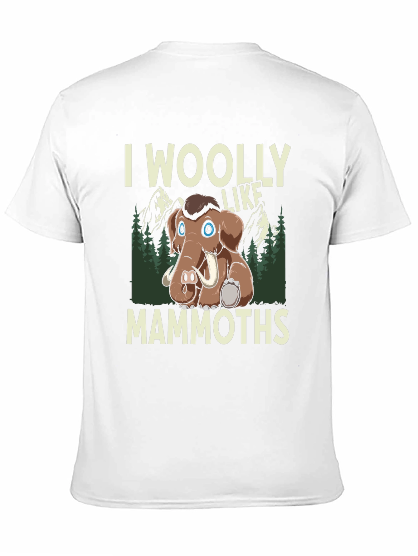I Woolly Like Mammoths Graphic Tee