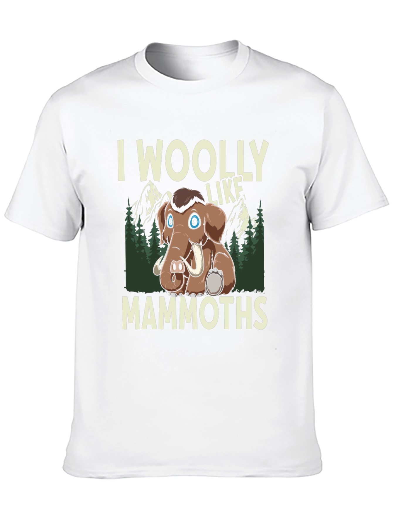 I Woolly Like Mammoths Graphic Tee