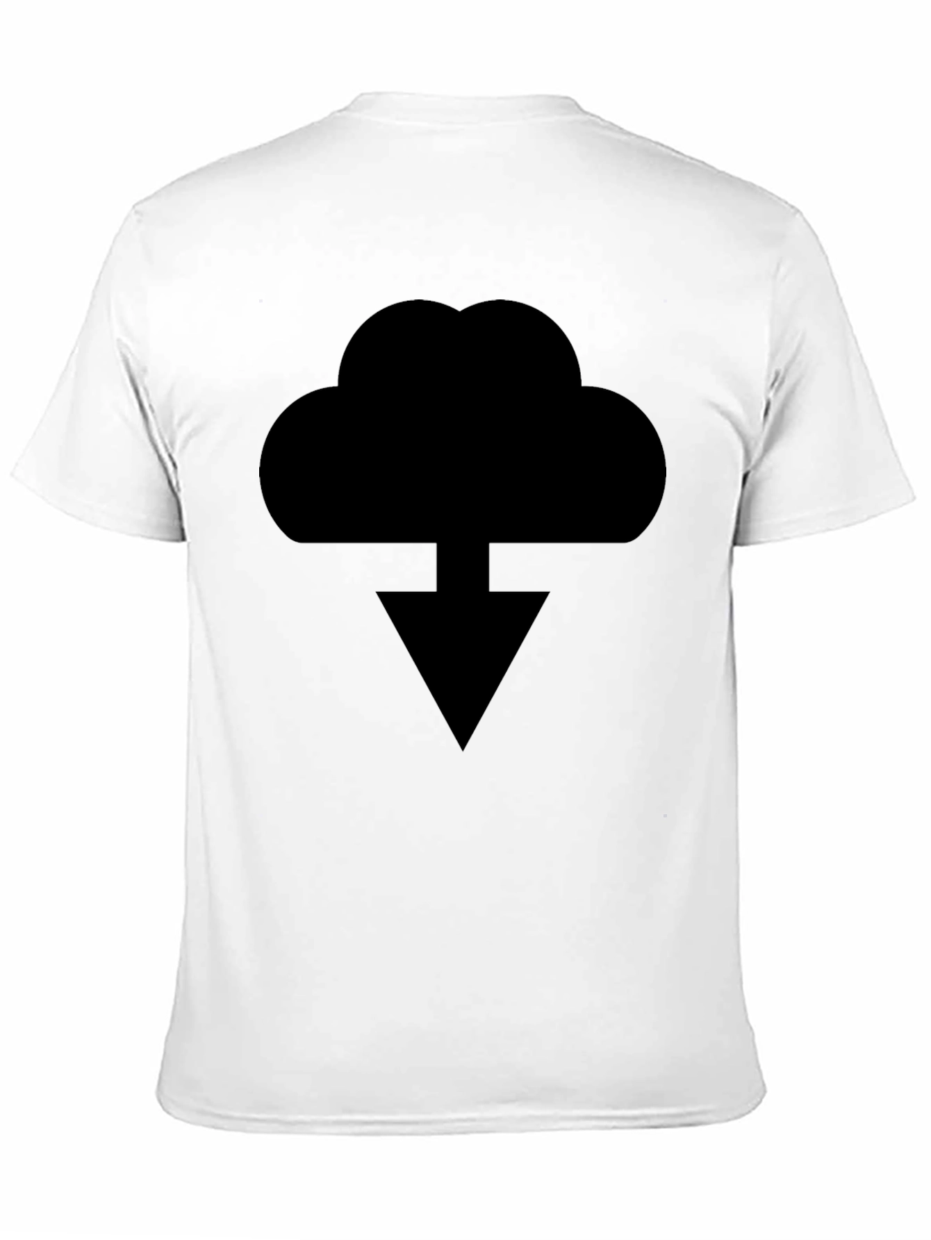 Cloud Download Graphic T-Shirt - Soft Cotton Blend