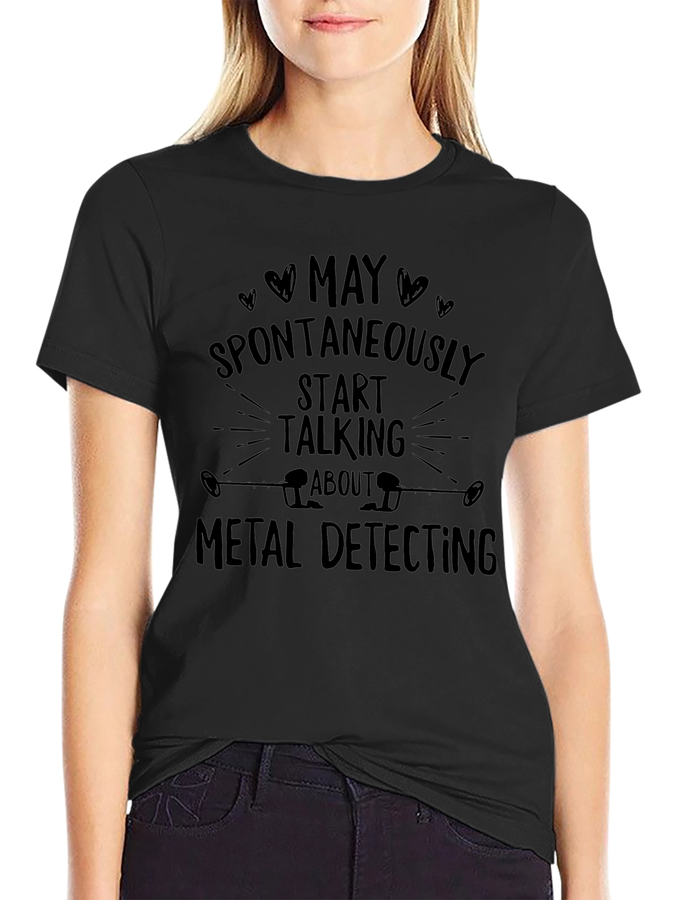 Metal Detecting T-Shirt: Spontaneously Start Talking