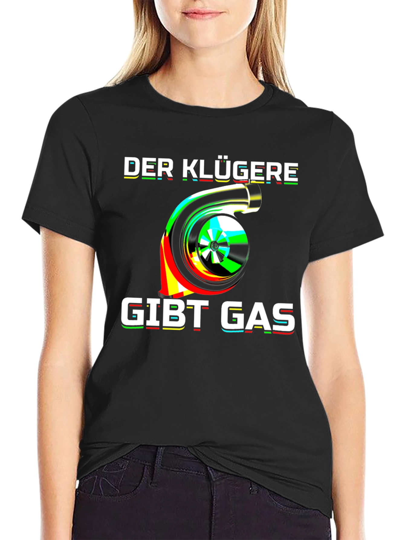 Der Klügere Gibt Gas Turbo T-Shirt