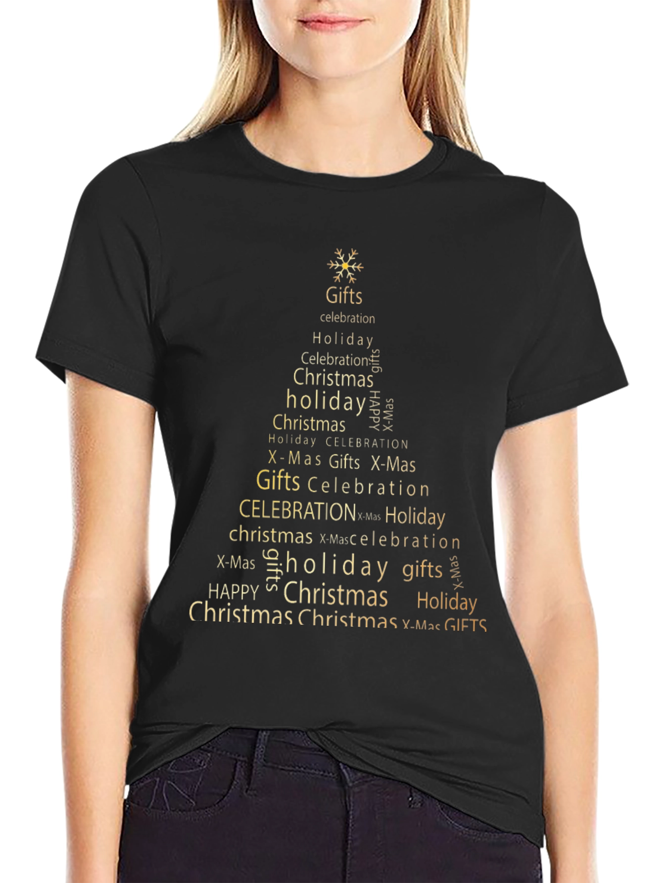 Christmas Word Art T-Shirt