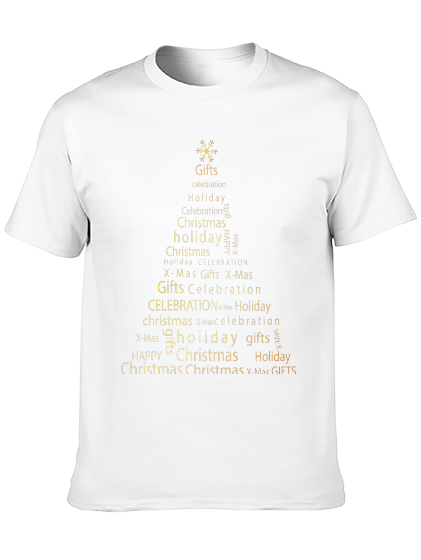 Christmas Word Art T-Shirt