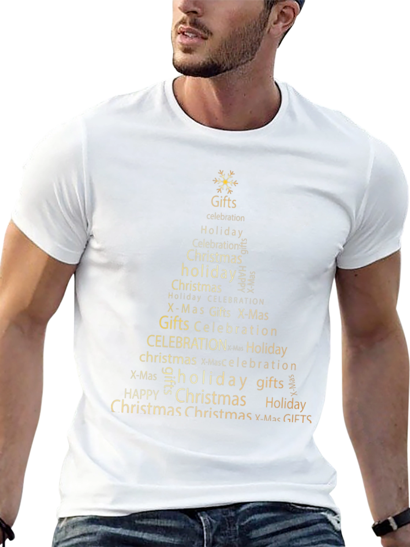 Christmas Word Art T-Shirt