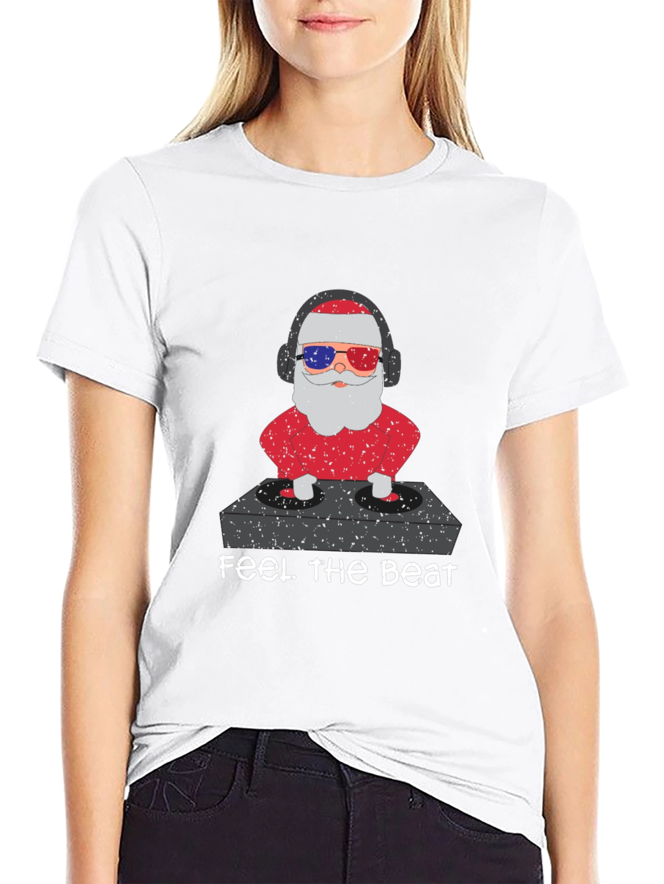 DJ Santa T-Shirt - Feel the Beat!