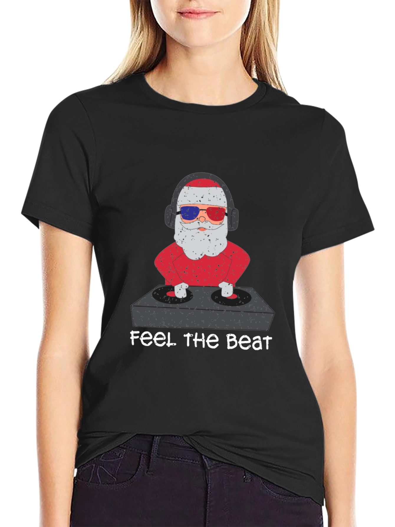 DJ Santa T-Shirt - Feel the Beat!