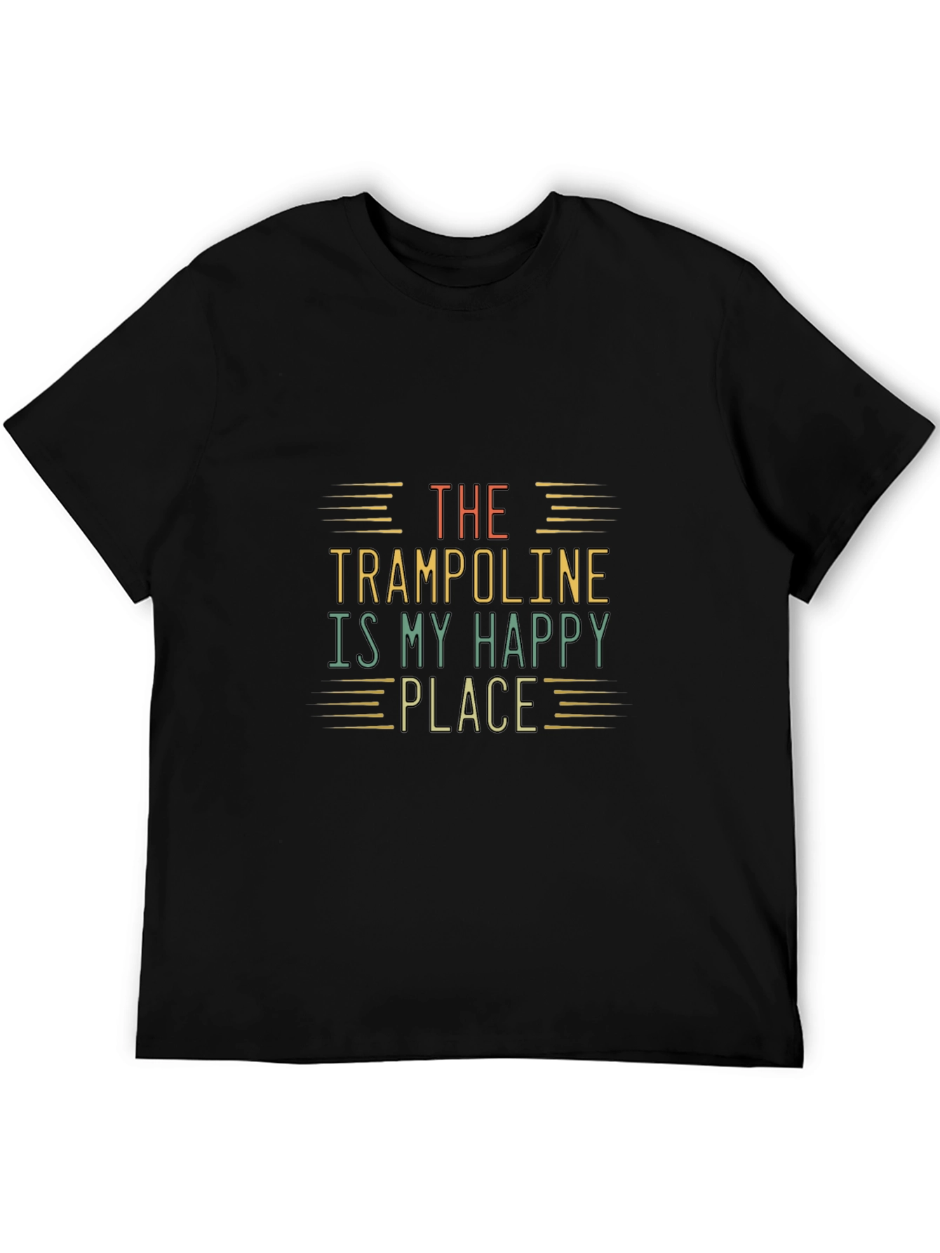 Trampoline Happy Place Graphic Tee
