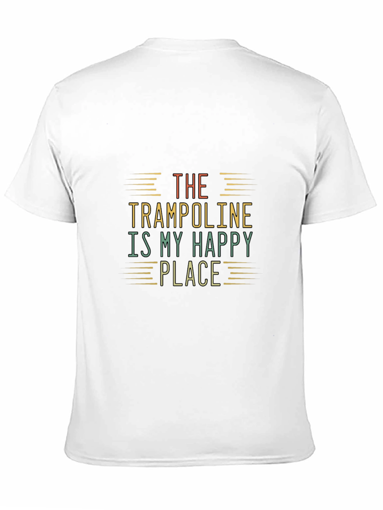 Trampoline Happy Place Graphic Tee