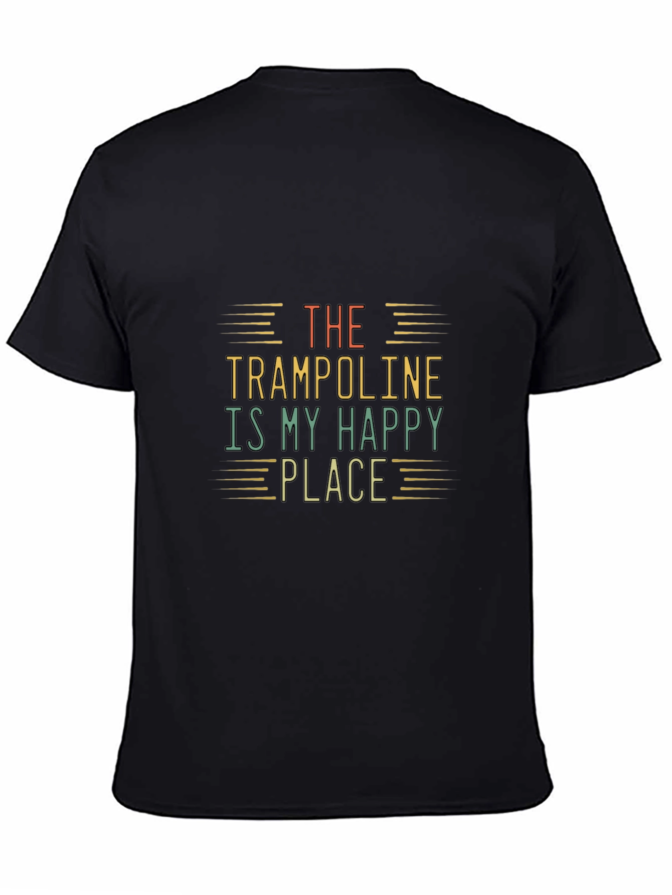 Trampoline Happy Place Graphic Tee