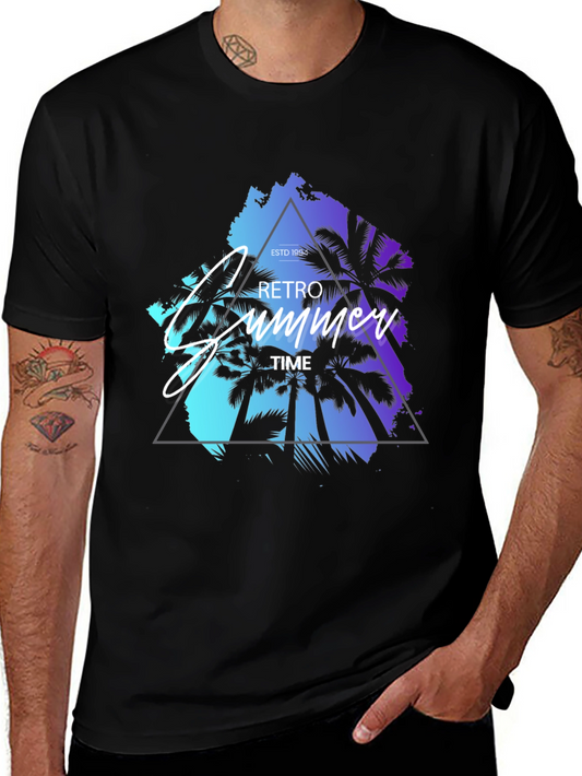 Retro Summer Time Graphic Tee