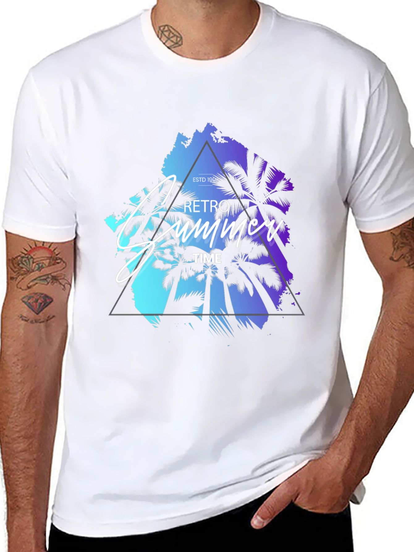 Retro Summer Time Graphic Tee