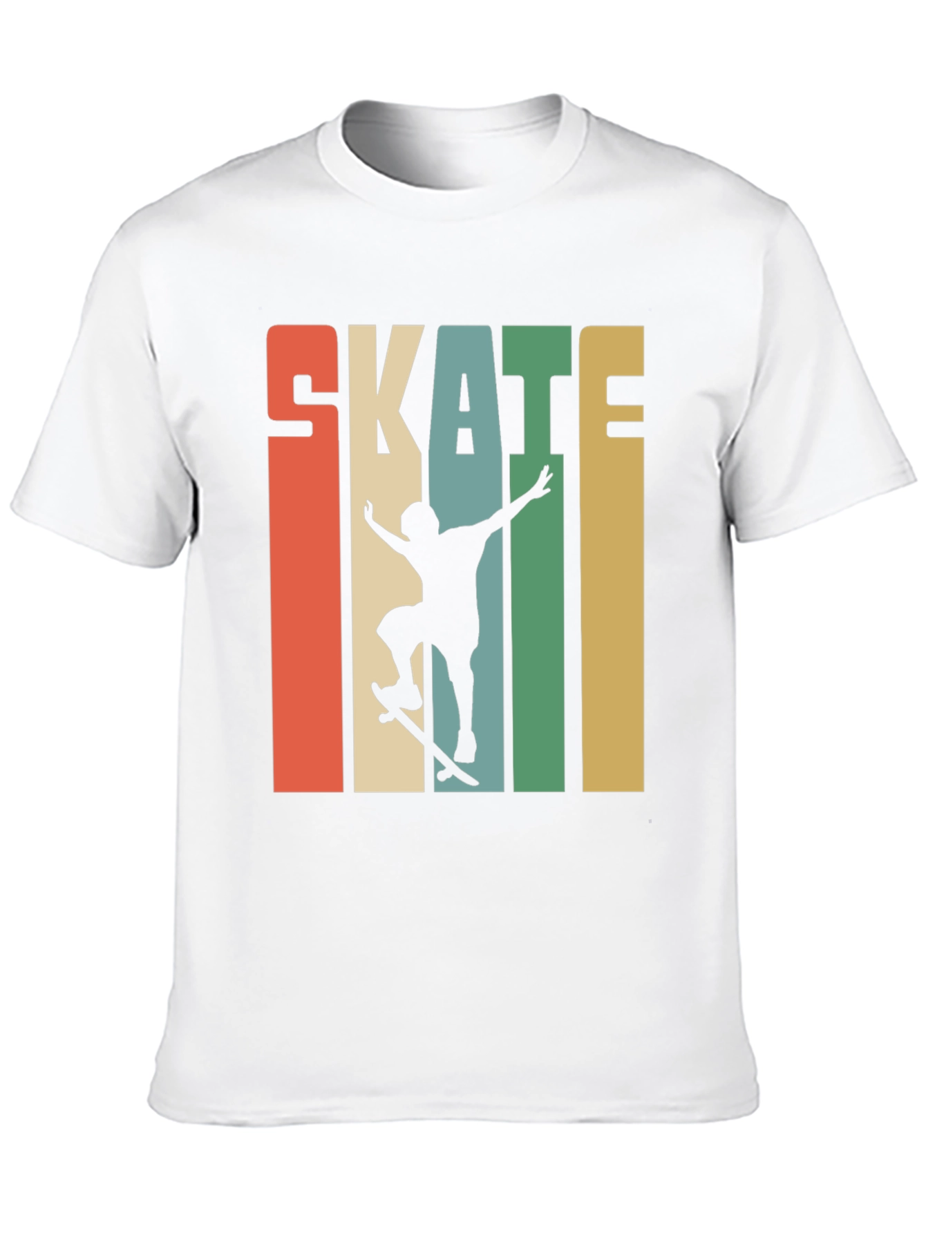 Retro Skate T-Shirt - Skateboarder Design