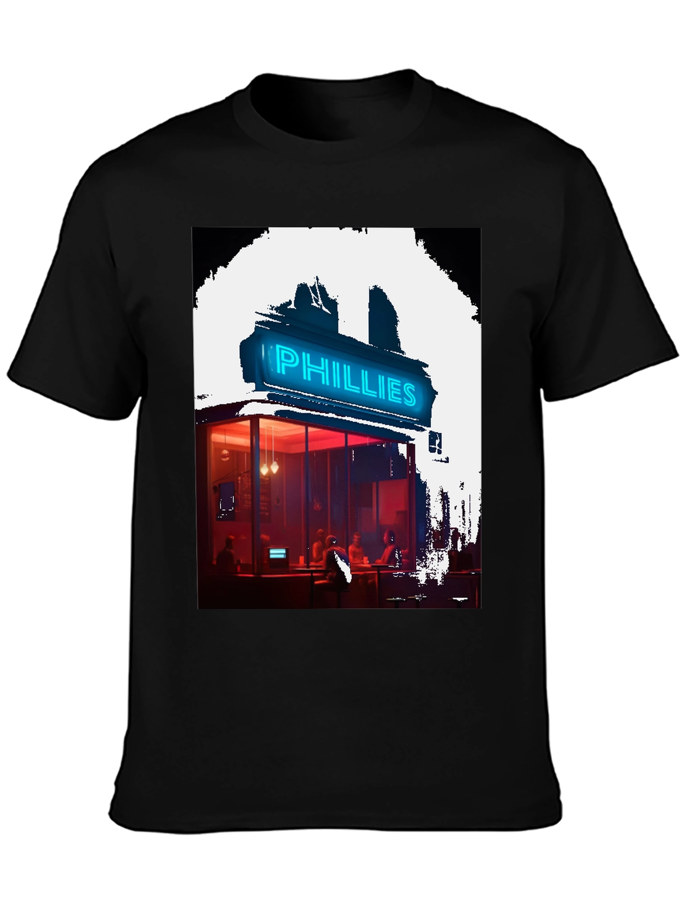 Neon Phillies Restaurant Graphic Tee