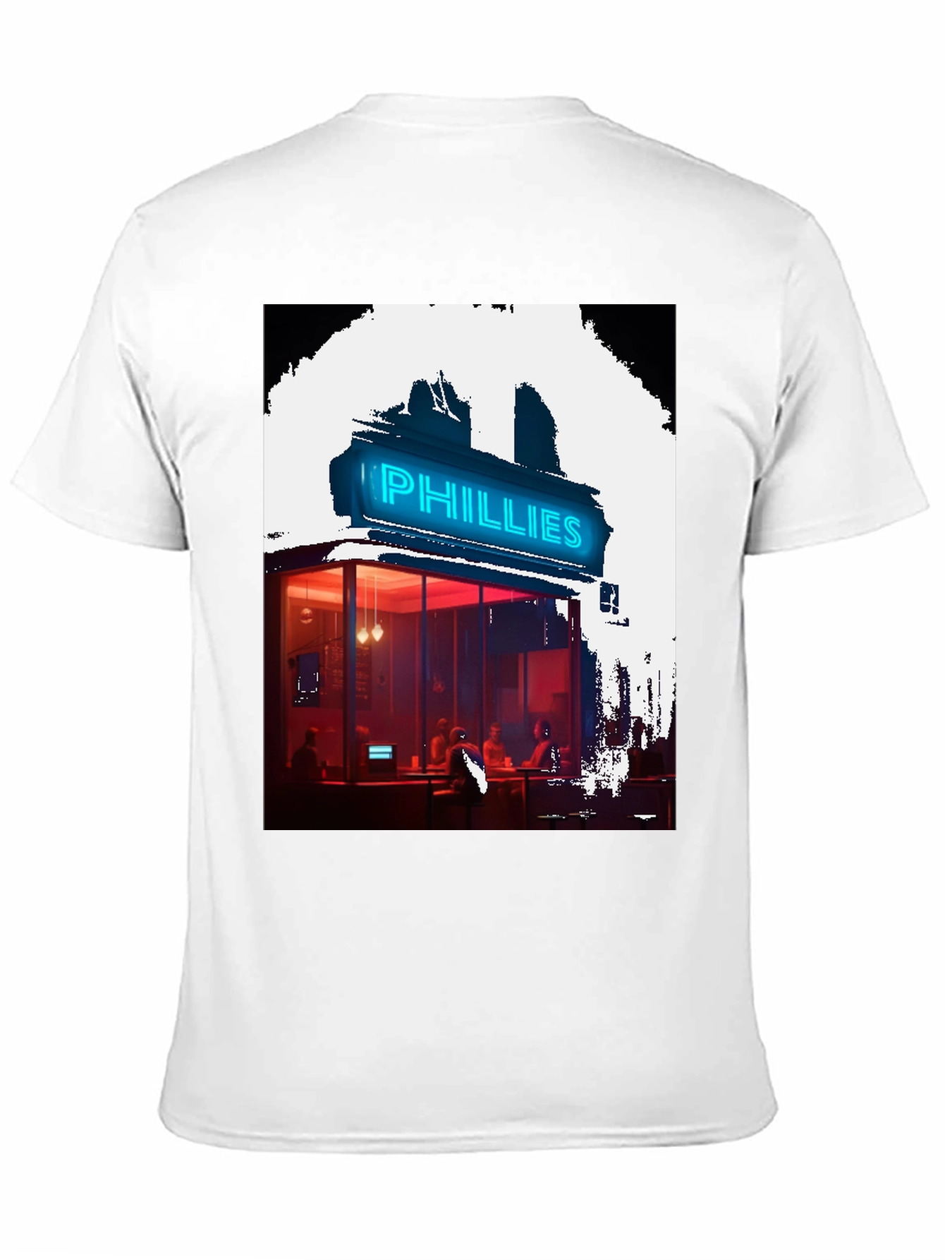 Neon Phillies Restaurant Graphic Tee