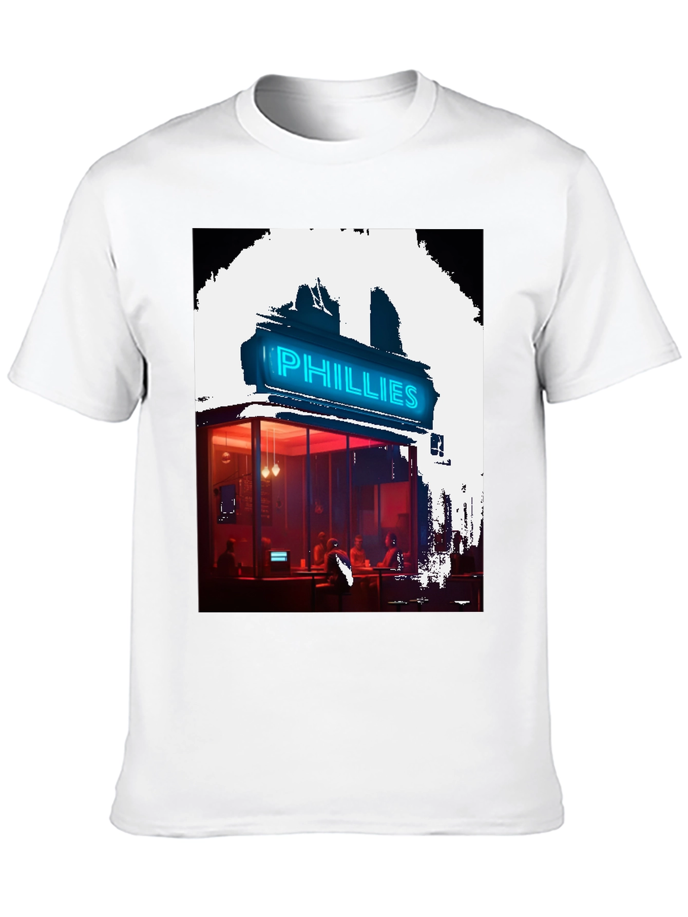 Neon Phillies Restaurant Graphic Tee