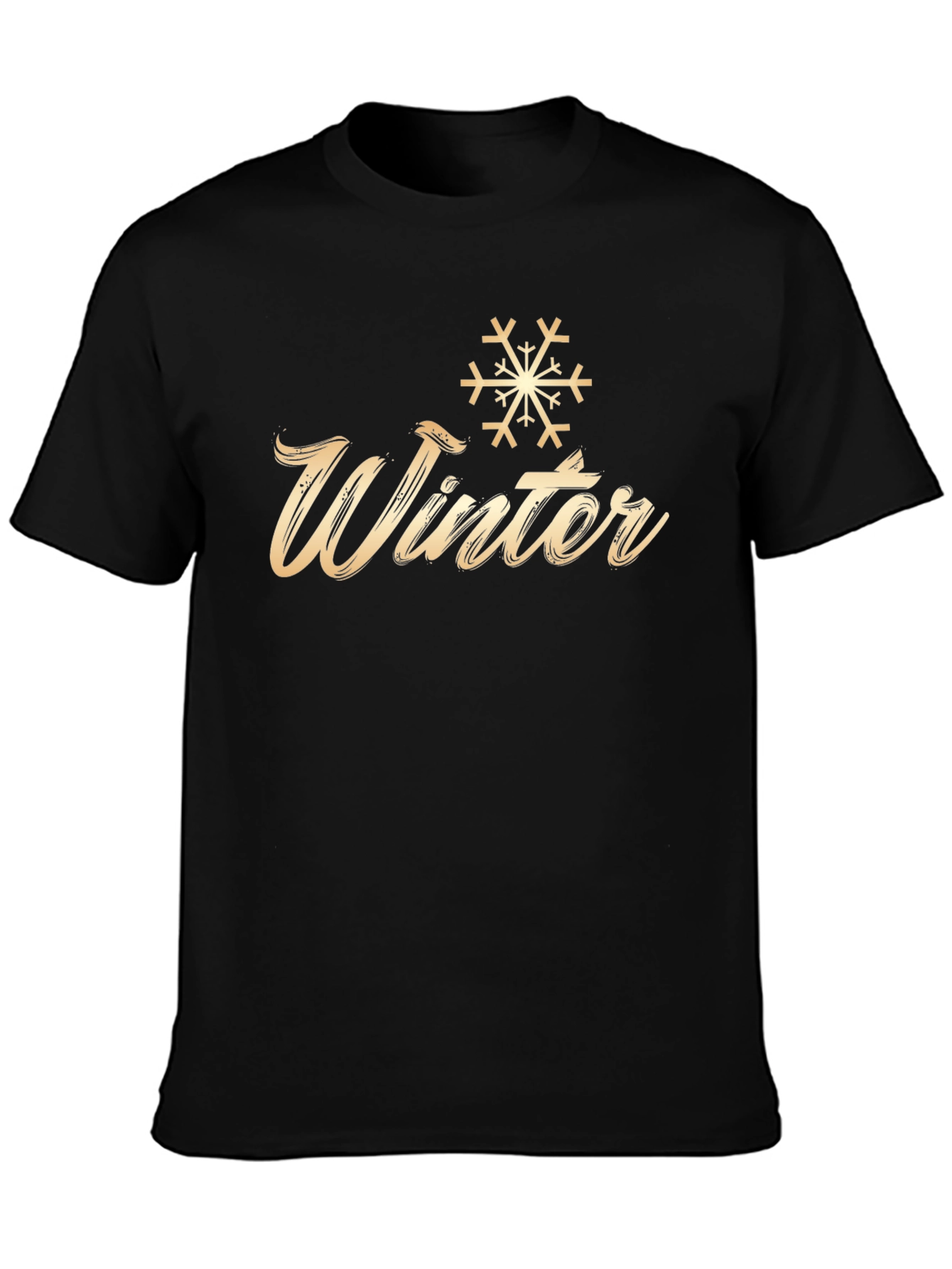 Winter Snowflake Graphic T-Shirt