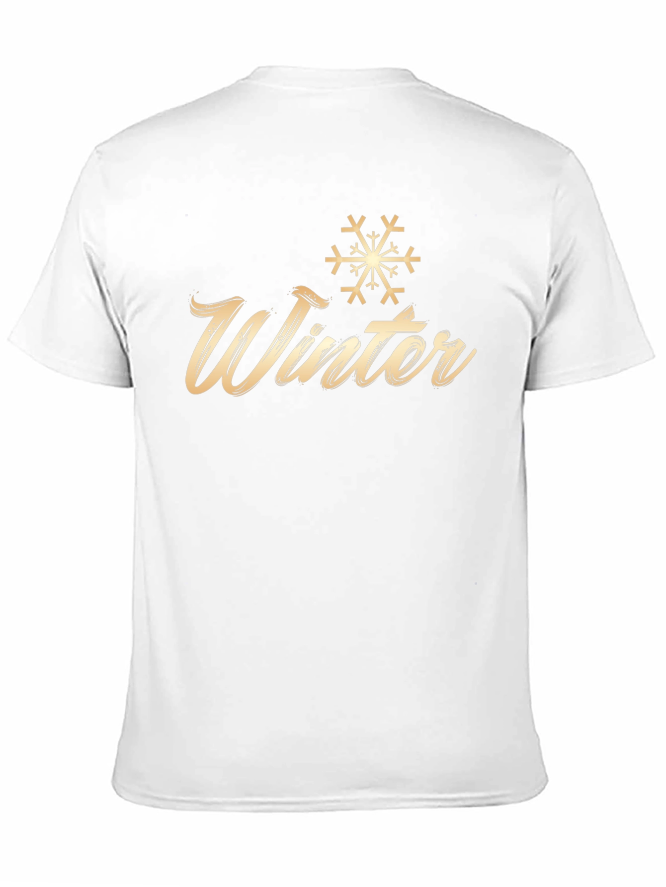 Winter Snowflake Graphic T-Shirt