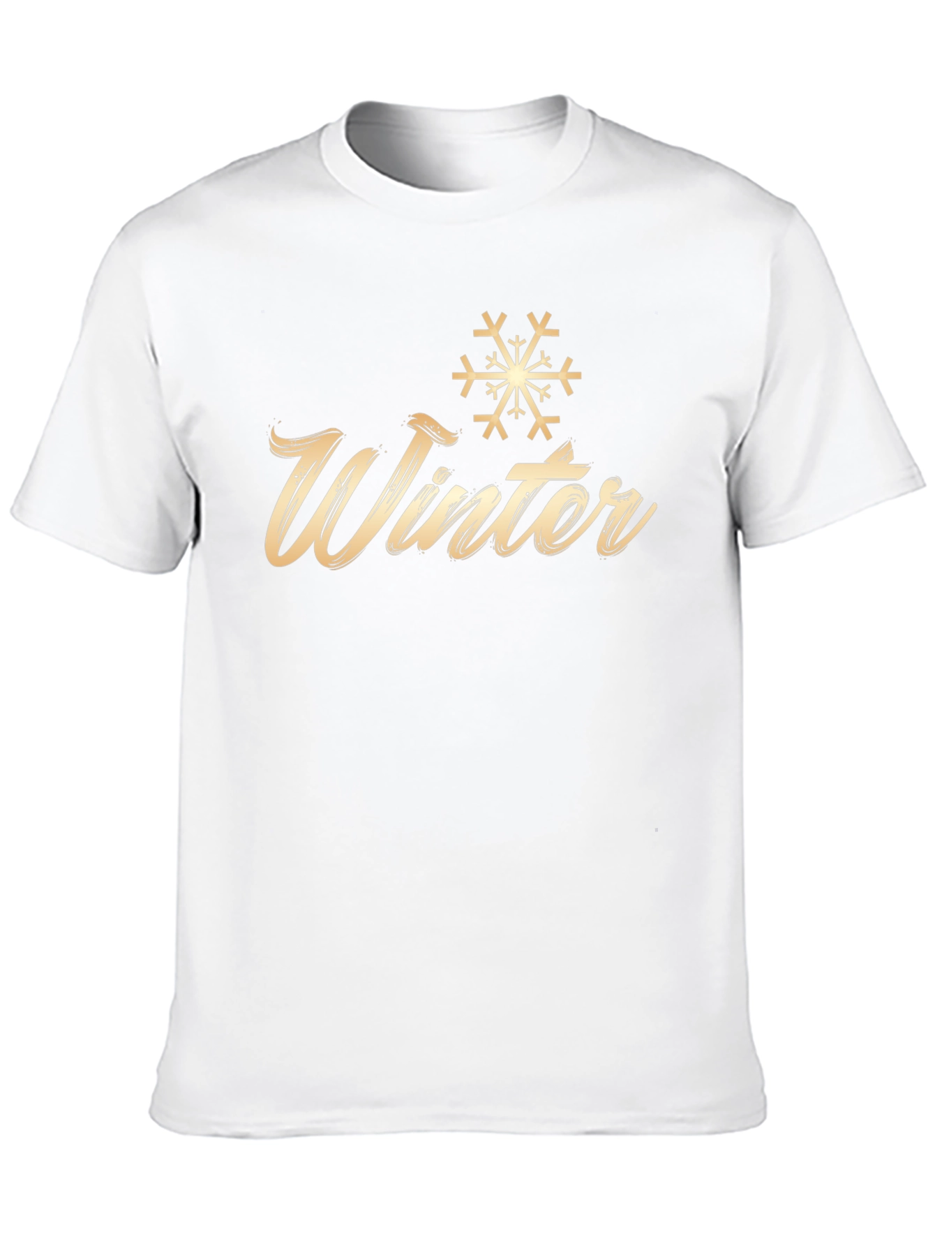 Winter Snowflake Graphic T-Shirt
