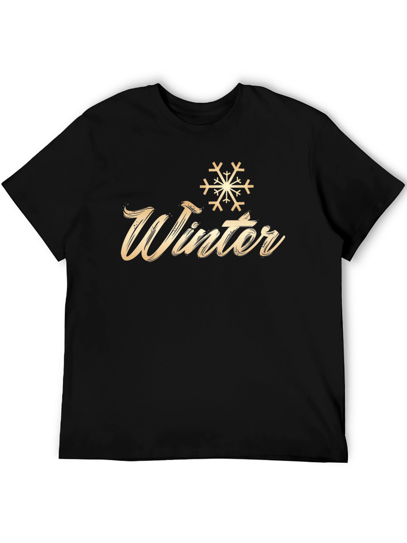 Winter Snowflake Graphic T-Shirt