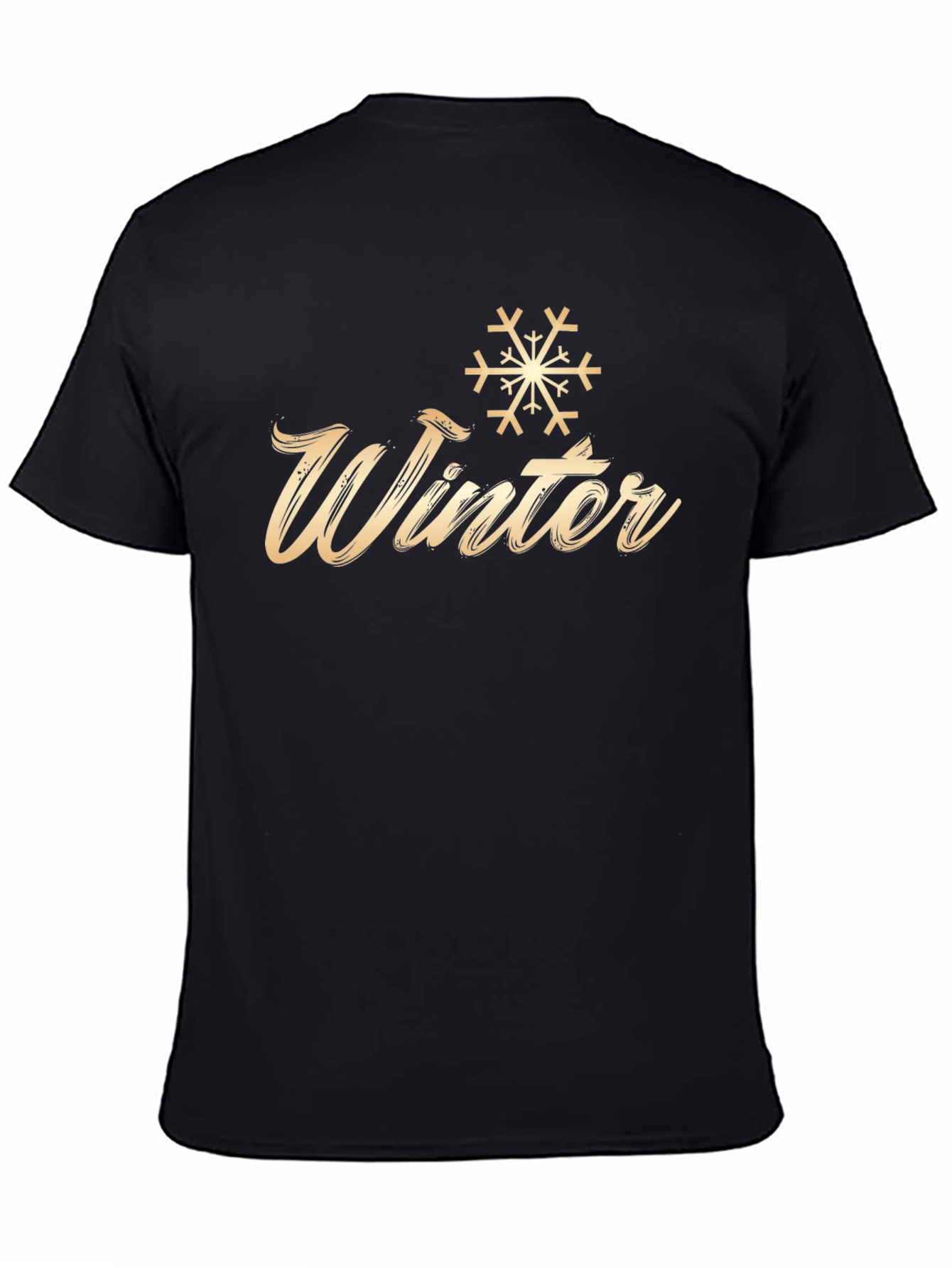 Winter Snowflake Graphic T-Shirt