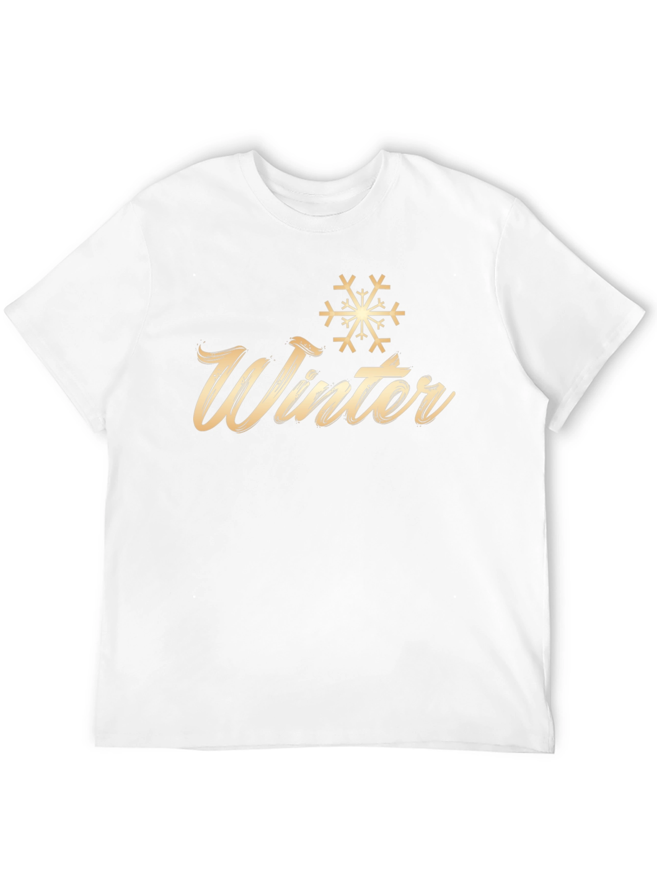 Winter Snowflake Graphic T-Shirt
