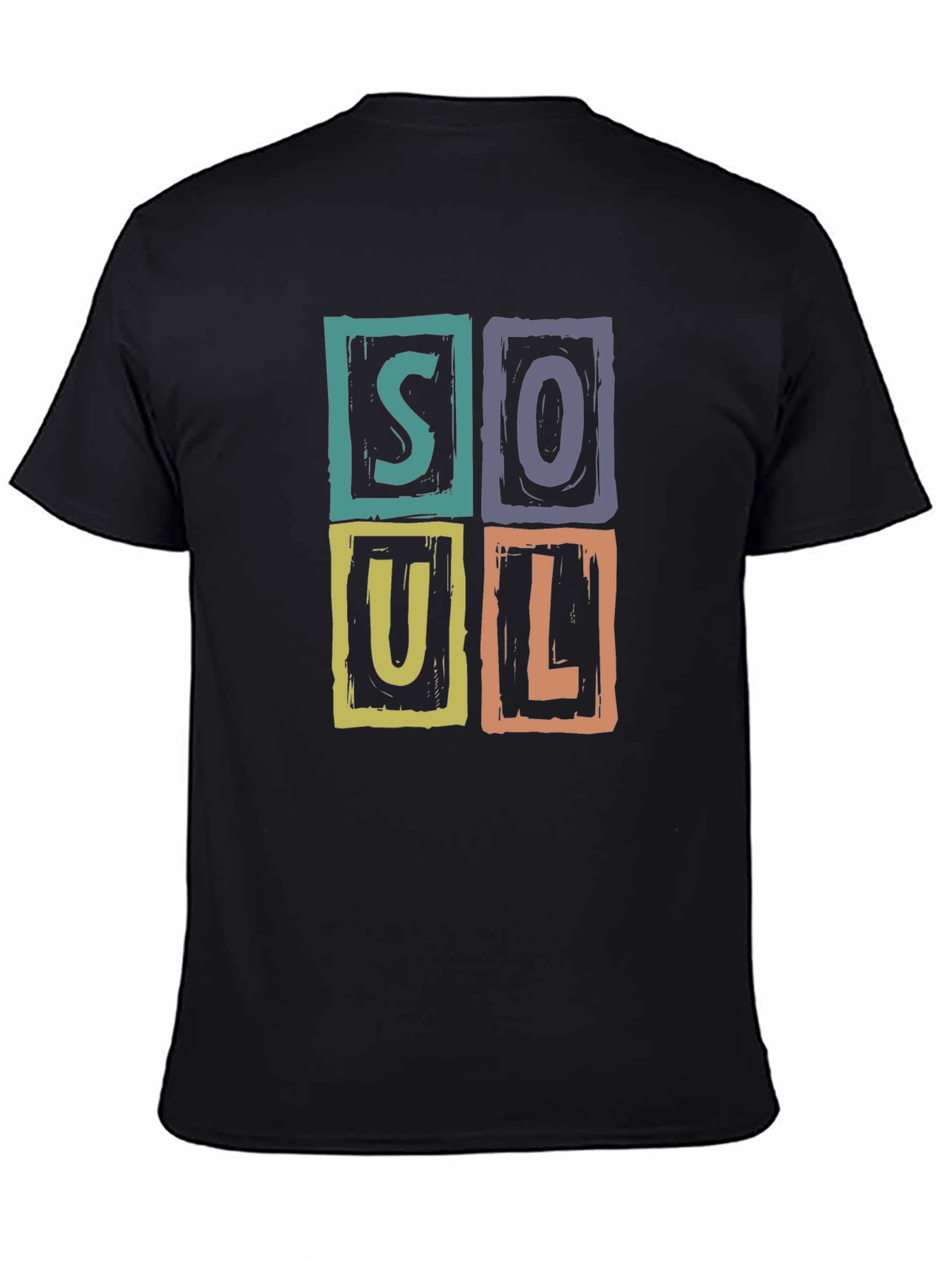 Soul Graphic Print Crew Neck T-Shirt