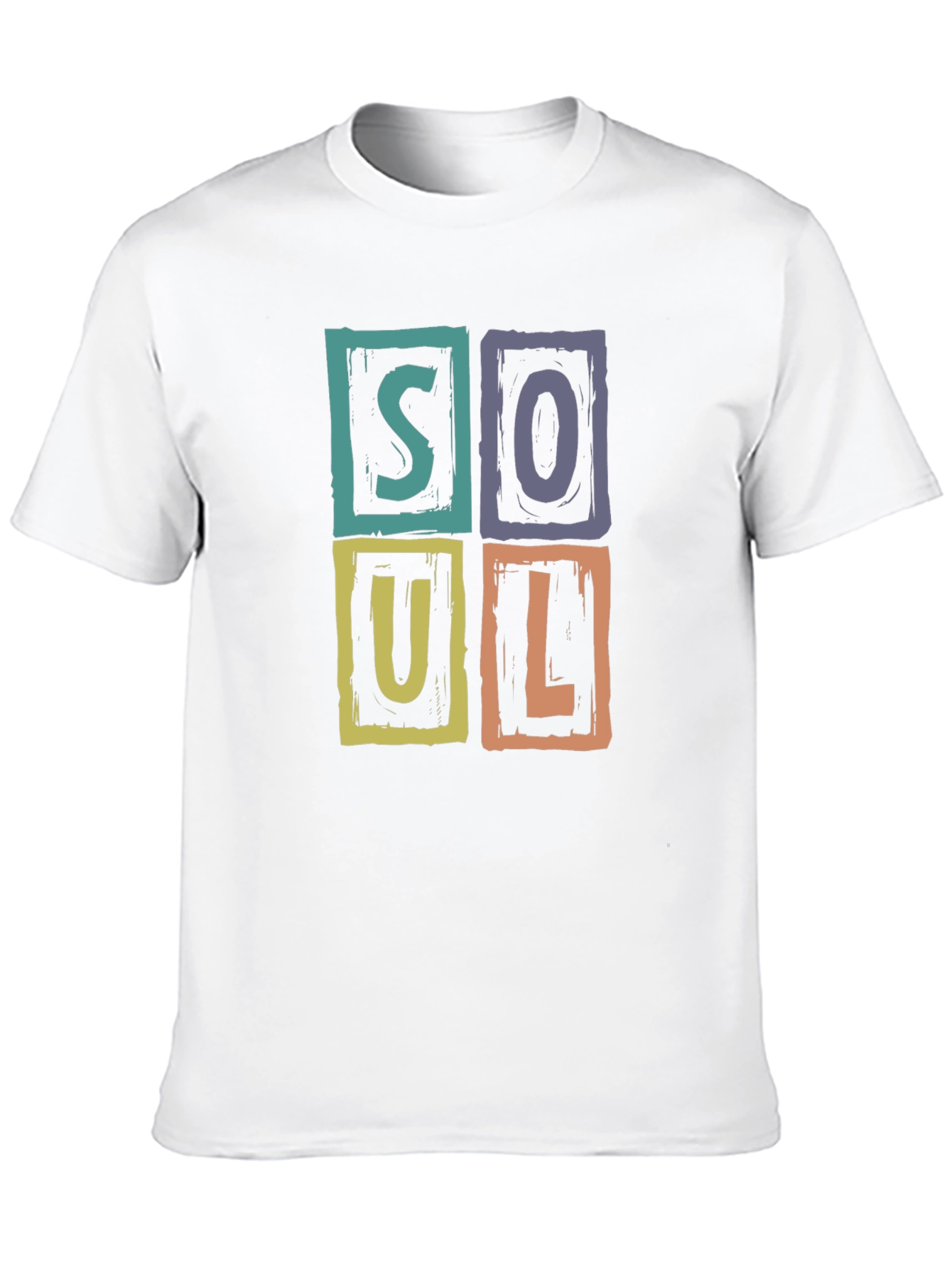 Soul Graphic Print Crew Neck T-Shirt
