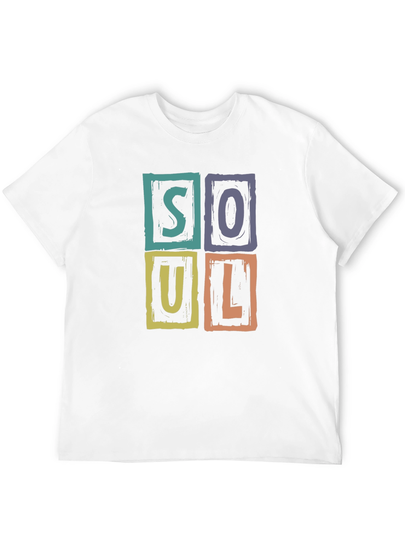 Soul Graphic Print Crew Neck T-Shirt