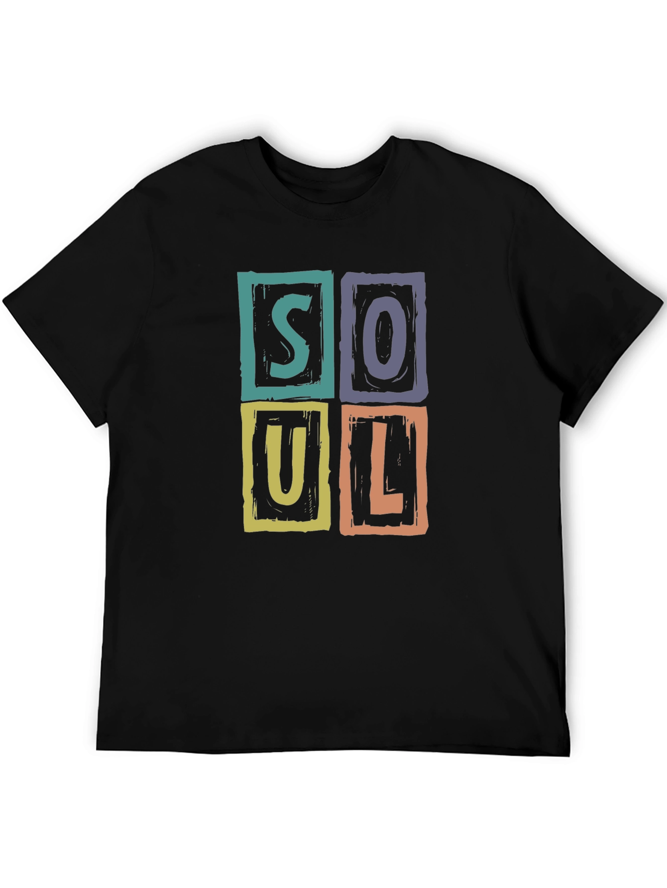 Soul Graphic Print Crew Neck T-Shirt