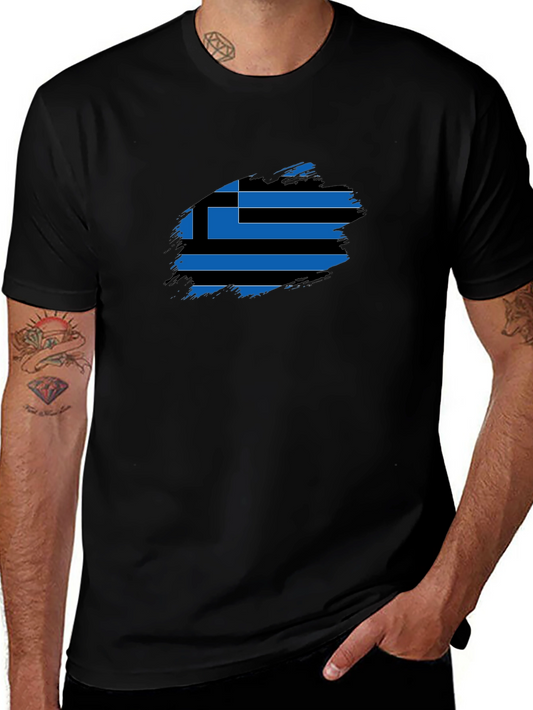 Greek Flag T-Shirt: Show Your Pride