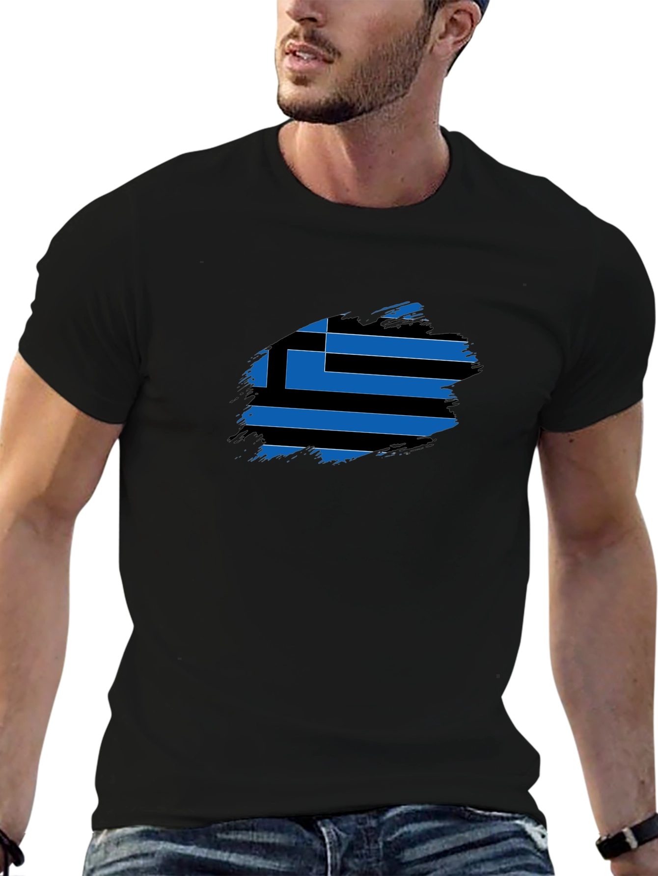 Greek Flag T-Shirt: Show Your Pride