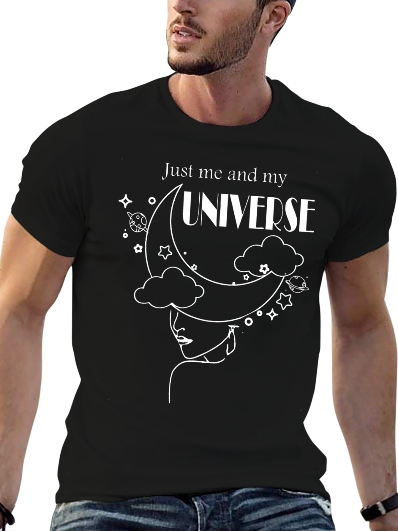 Just Me and My Universe Graphic T-Shirt - Unisex