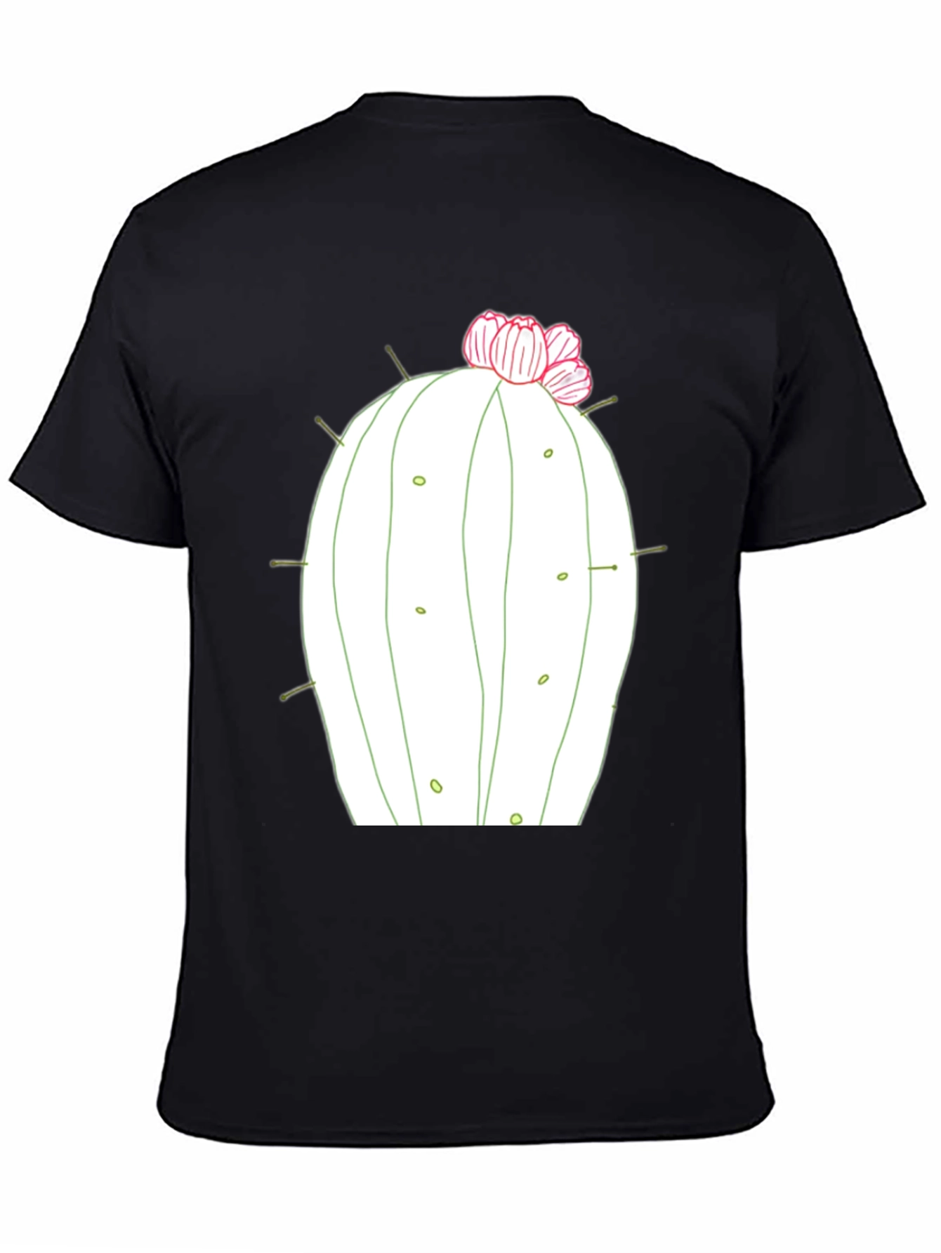Cactus Flower Graphic Tee - Desert Style