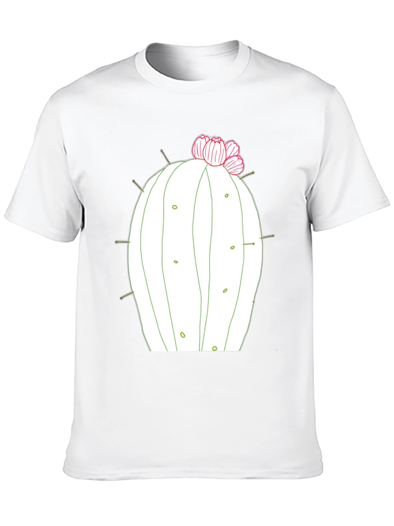 Cactus Flower Graphic Tee - Desert Style