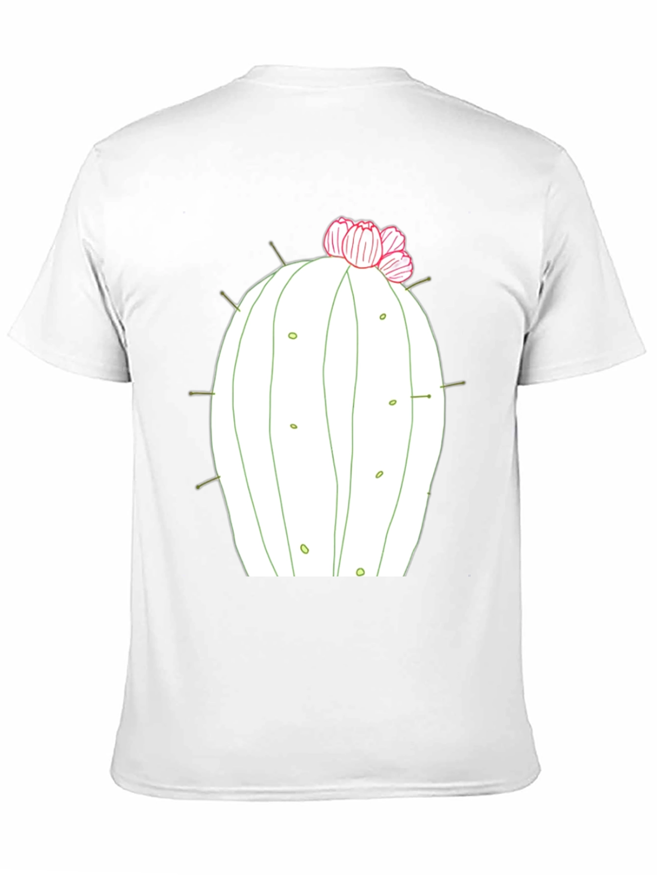 Cactus Flower Graphic Tee - Desert Style