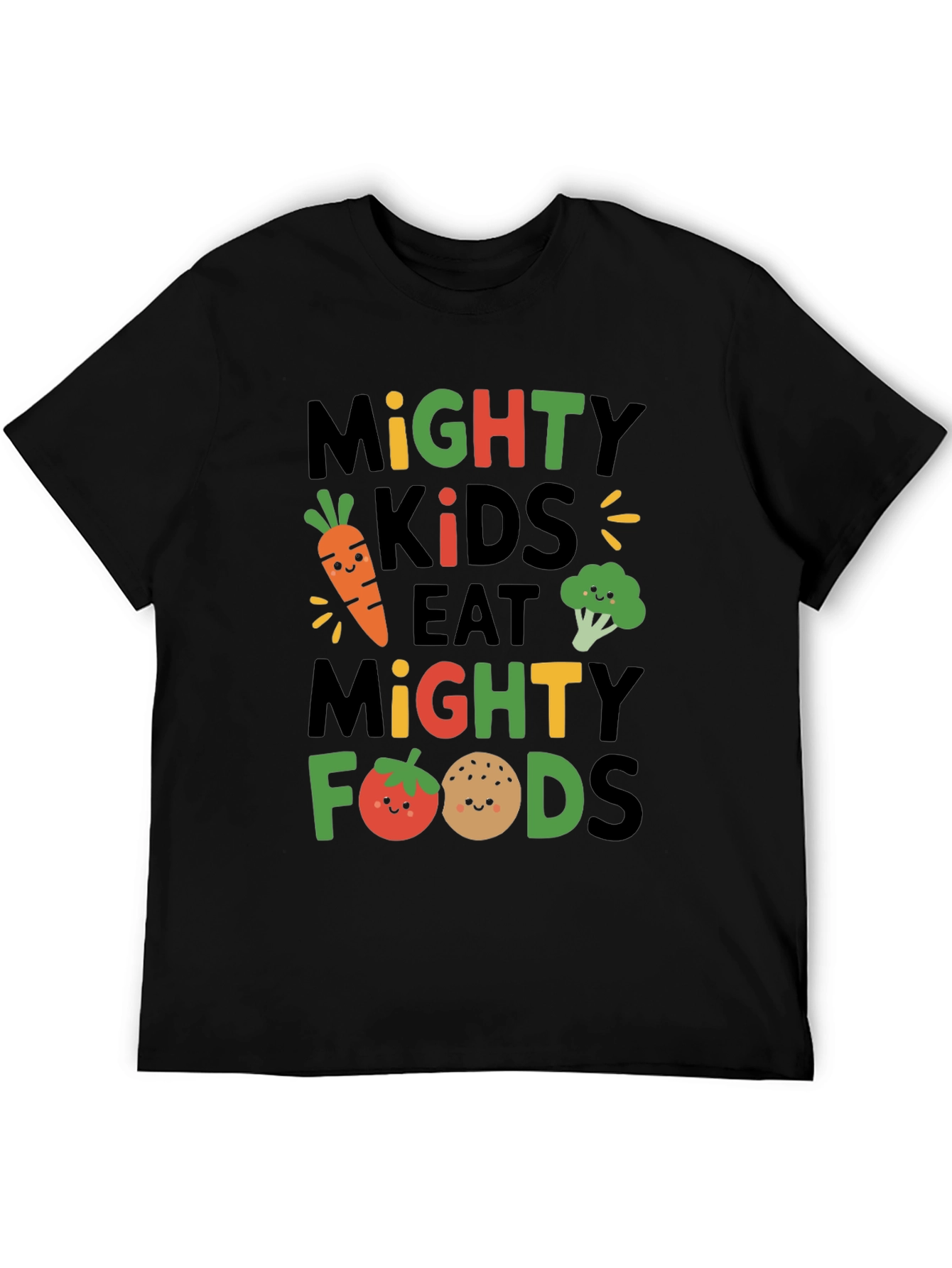 Mighty Kids Eat Mighty Foods Graphic Tee