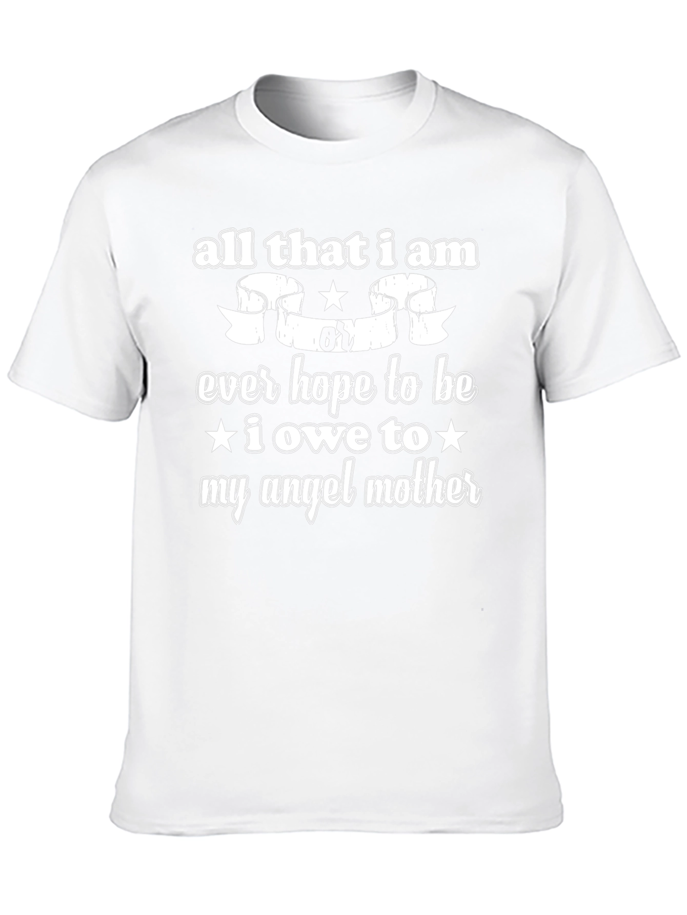 Angel Mother Graphic Tee - Soft Cotton Blend
