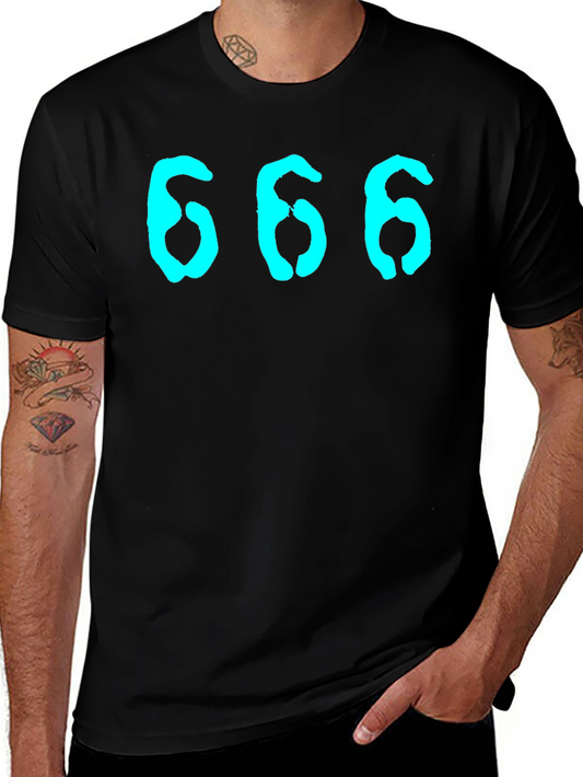 666 Graphic T-Shirt - Bold Statement Tee