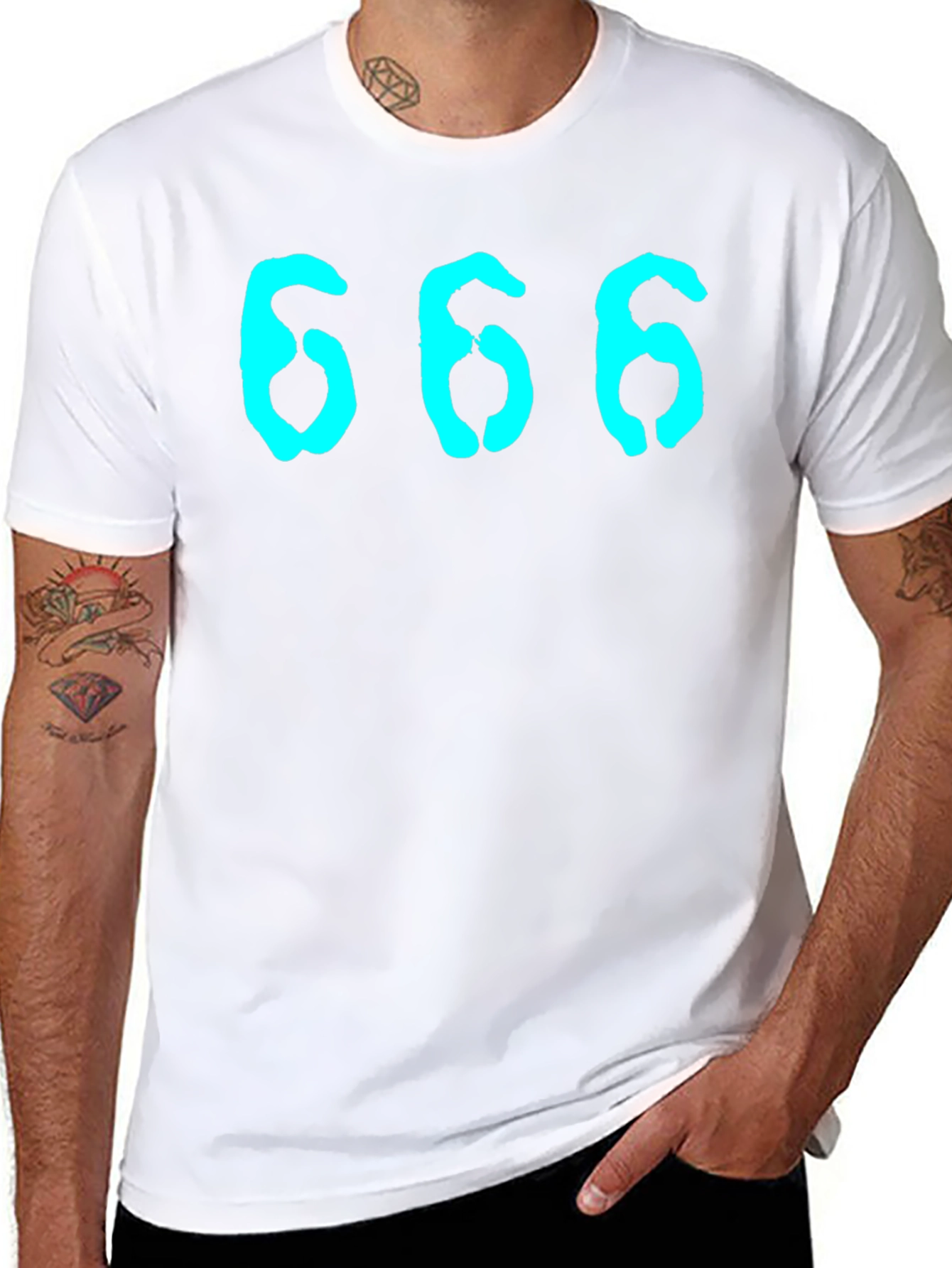 666 Graphic T-Shirt - Bold Statement Tee