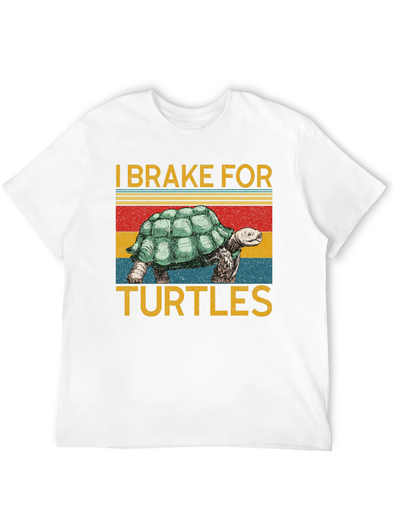 I Brake For Turtles Graphic T-Shirt
