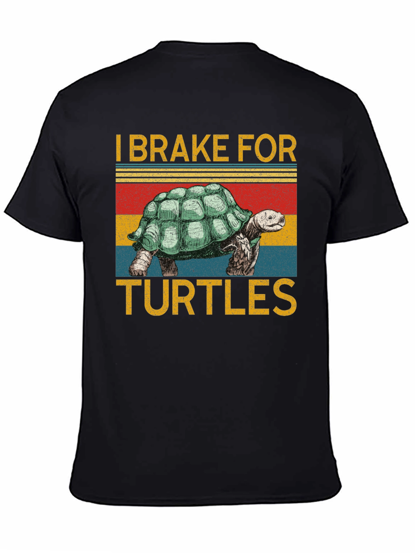 I Brake For Turtles Graphic T-Shirt