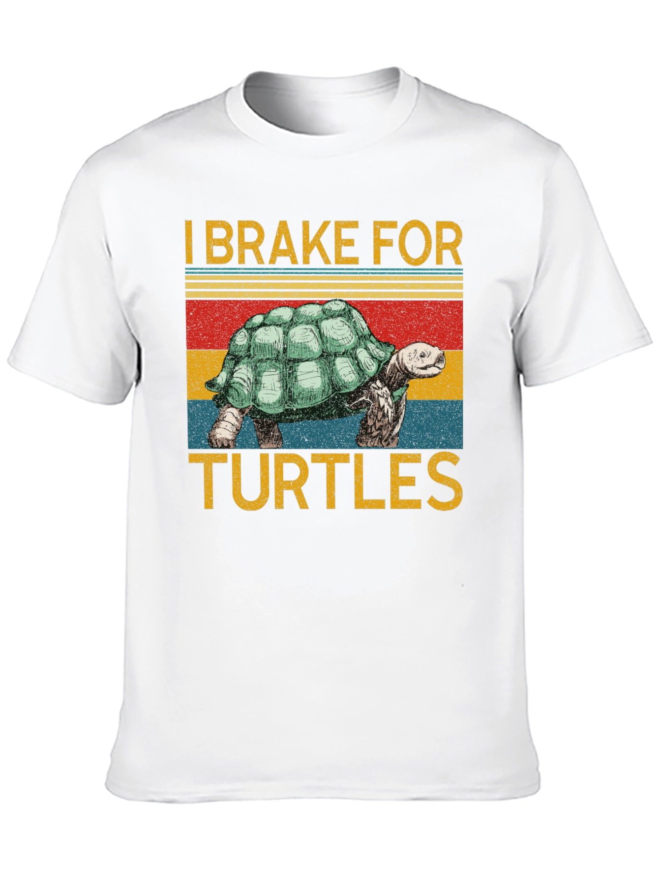 I Brake For Turtles Graphic T-Shirt