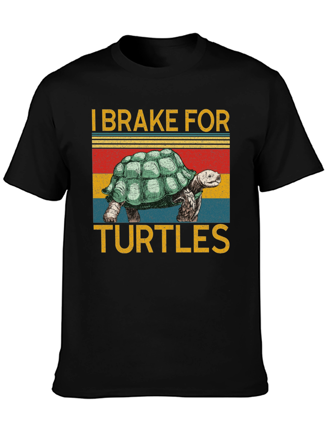 I Brake For Turtles Graphic T-Shirt