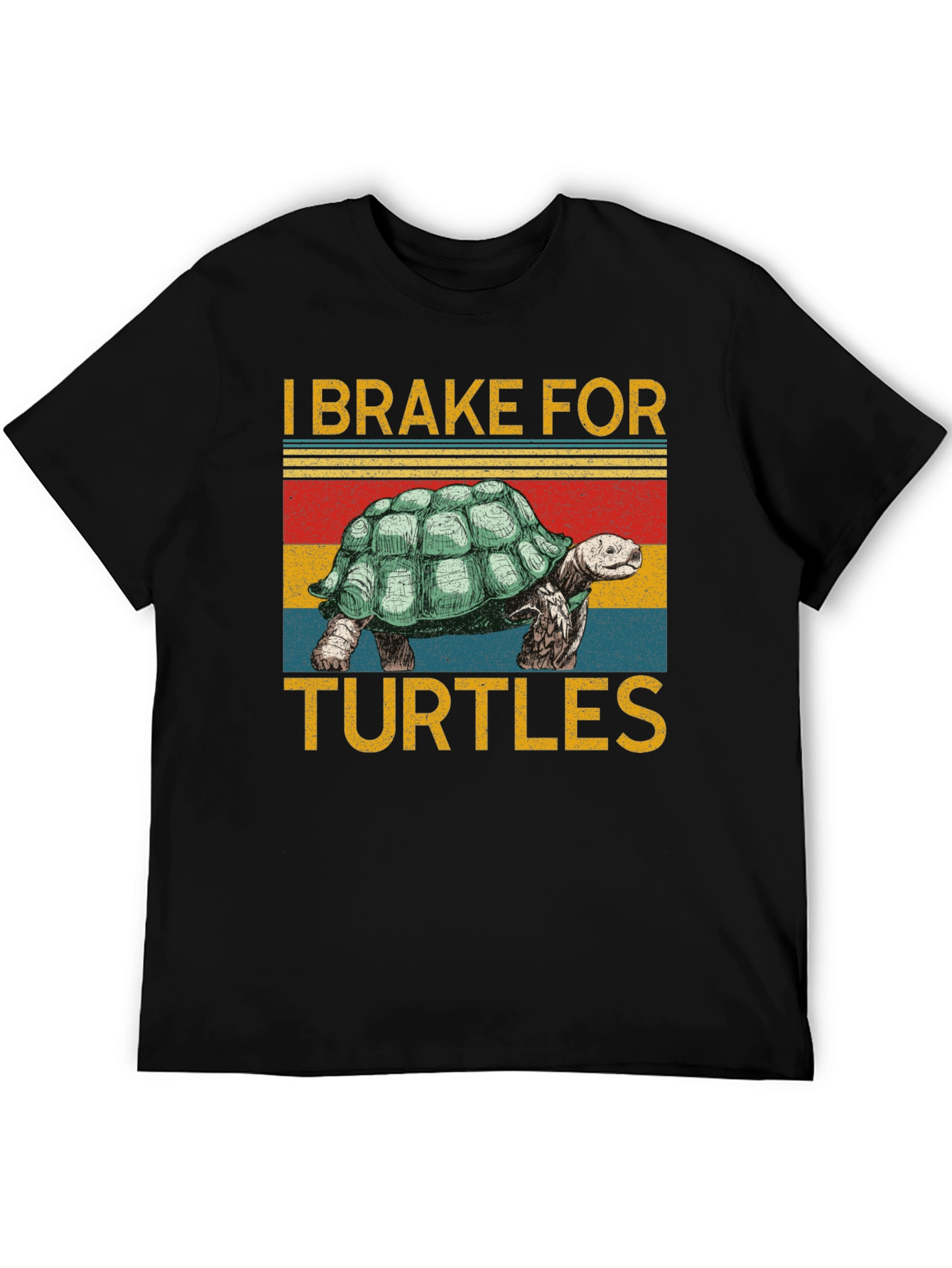 I Brake For Turtles Graphic T-Shirt