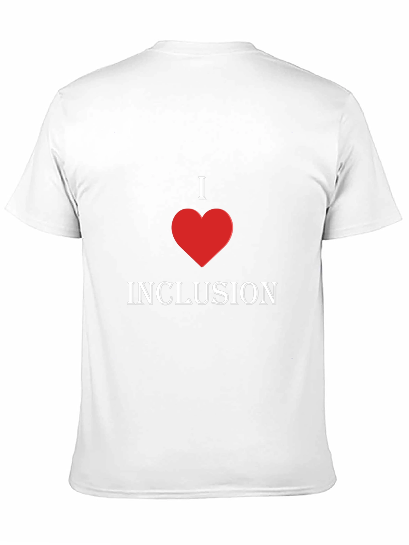 I Heart Inclusion T-Shirt - Stylish Graphic Tee