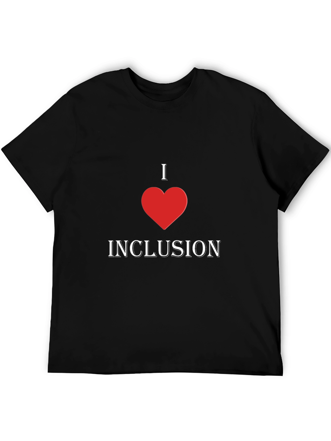 I Heart Inclusion T-Shirt - Stylish Graphic Tee